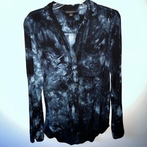 Rock & republic tie dye flannel